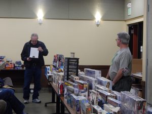 Treasurer Gary Williams gives his report