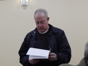 Gary Williams giving the Treasurers Report