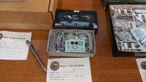Ethan Idenmill's Box-Scale Bandai Tie FIghter Set