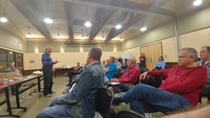 We had a great turnout at the March meeting!