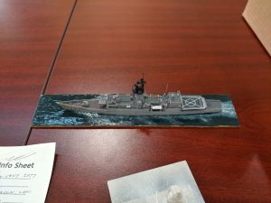 Ethan Idenmill brought in this AFV Club 1/700 USS Cook