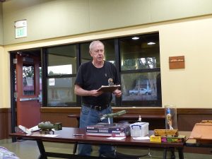 Treasurer Gary Williams gives his report Treasurer Gary Williams gives his report