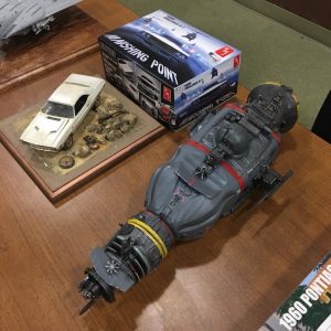 Alberto Ramos' car from "Vanishing Point" and deep space communications ship