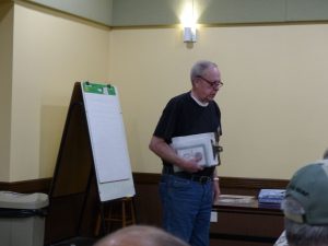 Gary Williams give the Treasurer's Report