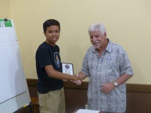 Joshua Philippi won second place in Juniors for his 1-48 Tamiya Sturmgeschutz III Ausf. B