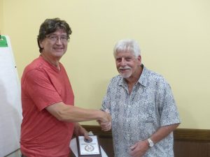 Tim Shipley won first place in Automotive for his 1-9 Italieri Harley 45