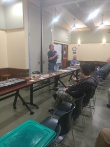 Vice President RIchard Abraham brings the meeting to order