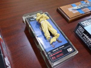 Someone brought in this Verlinden US Navy Pilot but did not fill out an information sheet