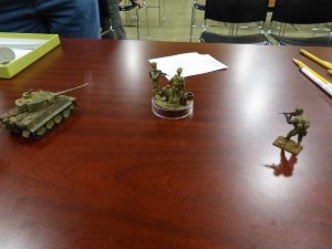 Joshua Philippi brought in these figures and Tiger I