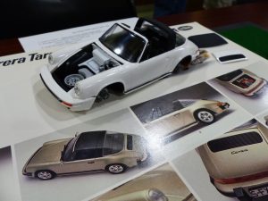 Tim Shipley brought in this 1-24 Testors Porche Targa