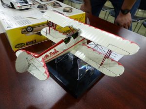 Tim Shipley brought in this 1-48 Revell Stearman