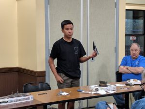 Joshua Phillippi discusses his Tie Striker and USS Arthur W Radford