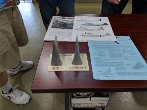 Tony Beres showing how he converted his 1-48 Monogram PBY-3
