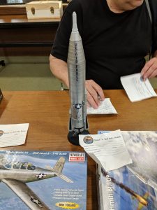 David Weeks brought in this Horizon Models 1-72 Atlas D ICBM