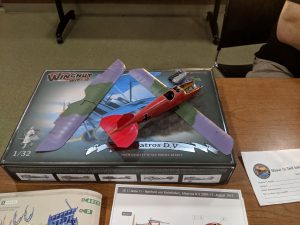 Tony Beres brought in this Wing-Nut WIngs 1-32 Albatross DV