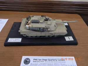 Entry 1 - Academy 1-32 M1A1 Abrams Tank by Kenny Petsk