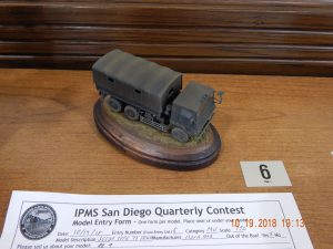 Entry 6 - Aoshima 1-72 JGSDF Type 73 Truck by Ethan Idenmill
