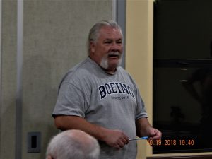 Secretary Joel Hendricks led the meeting