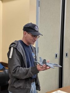 Ethan Idenmill discusses his Revell 1-48 FA-18 Hornet