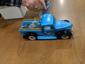 Tim Shipley brought in this Monogram 1-24 1940 Ford