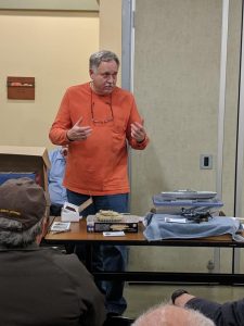 Rich Durham discussing his M1A2 and possible subjects for the next group build