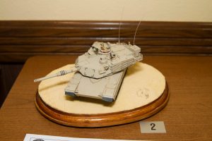 Chris Jonas entered his Tamiya 1-48 M1A2 Abrams
