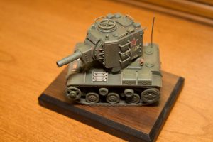 Dustin Ferris entered his Meng Toon Style KV-2