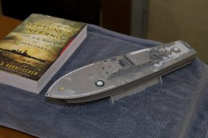Kenny Petska brought in his 1-72 PT Boat