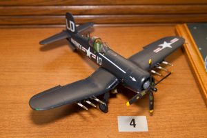 Kenny Petska entered this Hasegawa 1-48 AU-1 Corsair