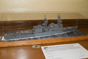 Mike Potter entered his Dragon 1-350 USS Elliot
