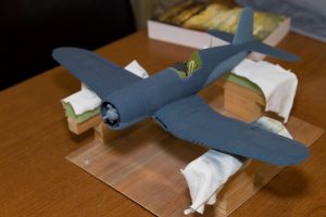Rich Durham brought in this 1-32 F4U Corsair