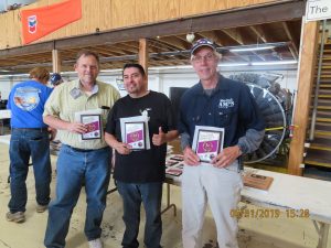 Category 10 - 3rd Place - Marco Antonio Curro Lima, 2nd Place - Scott Pence, 1st Place - Jim Frye Category 10 - 3rd Place - Marco Antonio Curro Lima, 2nd Place - Scott Pence, 1st Place - Jim Frye