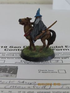 Category 20 - 2nd Place - Gandalf on Horseback by John Brubaker Category 20 - 2nd Place - Gandalf on Horseback by John Brubaker