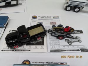 Category 37 - 3rd Place - 50 Ford Pickup with Midget Racer by Kyle Allen Category 37 - 3rd Place - 50 Ford Pickup with Midget Racer by Kyle Allen