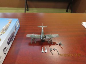 Jerry Jackson brought in this 1-72 Eduard Fw-190