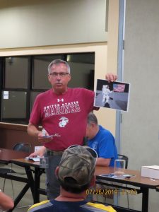 Manny Gutsche talks about his astronaut figure