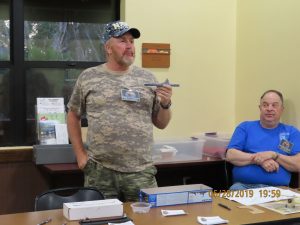 Mark Knowlton talks about his USS Texas model