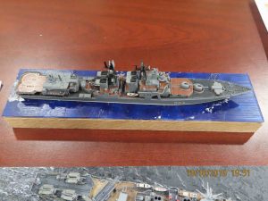Mike Potter also brought in his Soviet Cruiser Soveremny