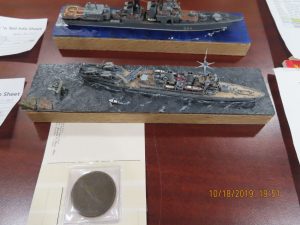 Mike Potter also brought in his Swedish Cruiser Gotland
