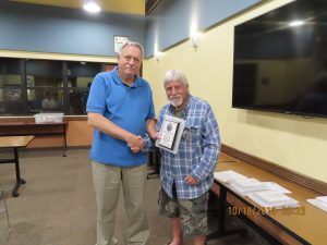Rich Durham won first place in Aircraft for his F4-U Corsair