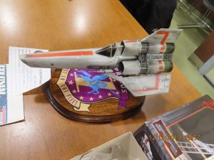 Mike Sedgewick brought in this Monogram Battlestar Galactica Colonial Viper Mk I