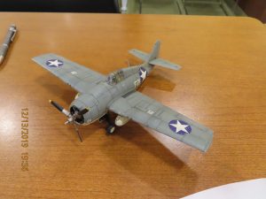 Scott Pence brought in this Tamiya 1-48 F4F-4 Wildcat