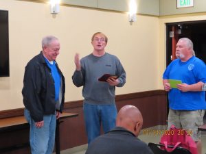 Gary Williams was honored by the club for his many years of service