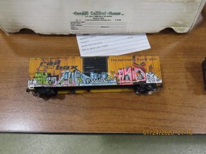 Jerry Jackson brought in this HO scale railway car