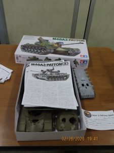 Ethan Idenmill brought in this Tamiya 1-35 M-48A3