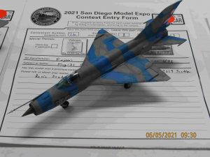 Second Place - MiG-21 Cuban Defector No 672 by Daniel Carey