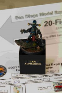 Third Place - I am Alpharius by Grant Mayberry