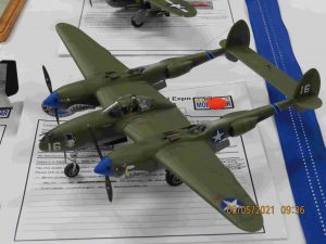 Third Place - P-38F Lightning by Mike Brown