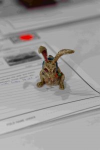 Third Place - Sabre-Tooth Rabbit by Seth Odell